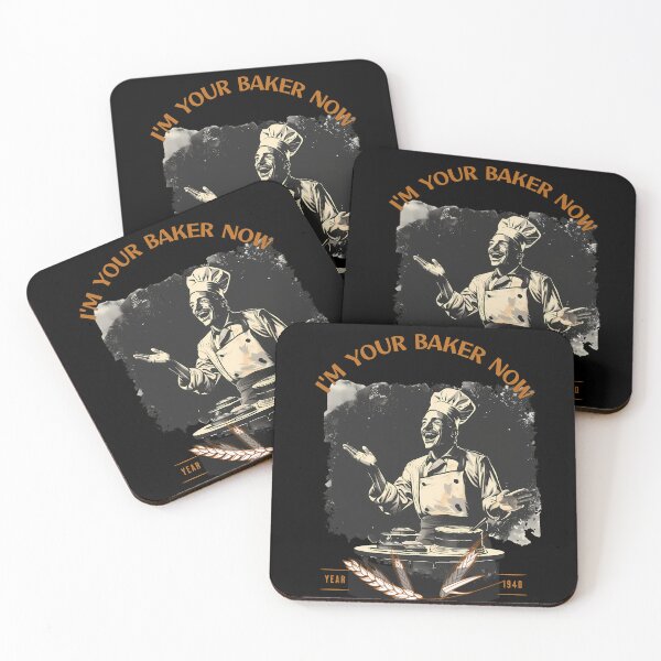 Item preview, A work of digital art that will move you: Enjoy the image of a baker from 1940 designed and sold by Artedig.