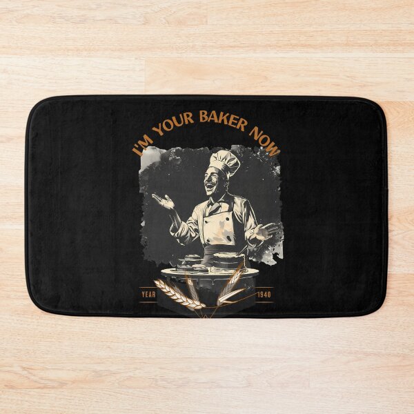 Item preview, A work of digital art that will move you: Enjoy the image of a baker from 1940 designed and sold by Artedig.