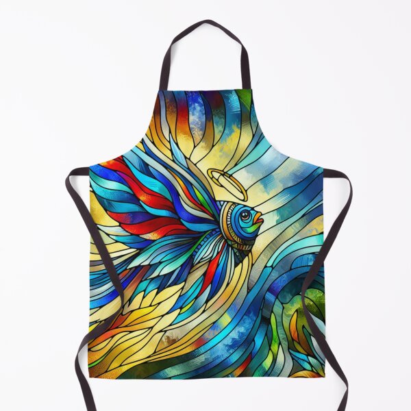 Item preview, Stained Glass Angel Fish designed and sold by foilhat.