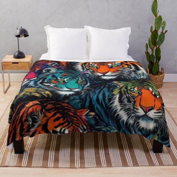 Item preview, Tigers In the Forest designed and sold by TheDarkWardrobe.