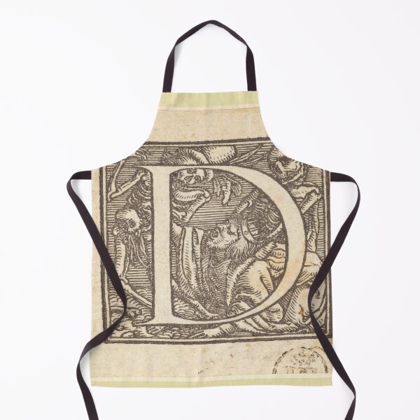 Item preview, Capital D, Dance of Death Alphabet designed and sold by TheBreezyCat.