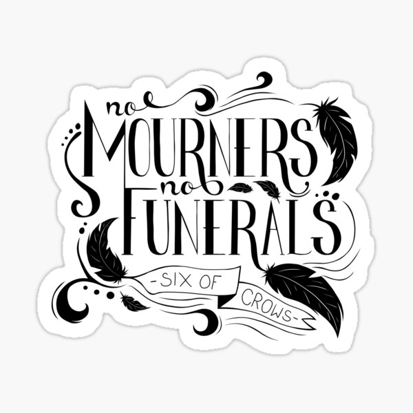 Aperçu de l'œuvre  Pas d'enterrements "- Leigh Bardugo

Cette conception a été inspirée par la duologie Six of Crows de Leigh Bardugo! créée et vendue par AetherahArt.