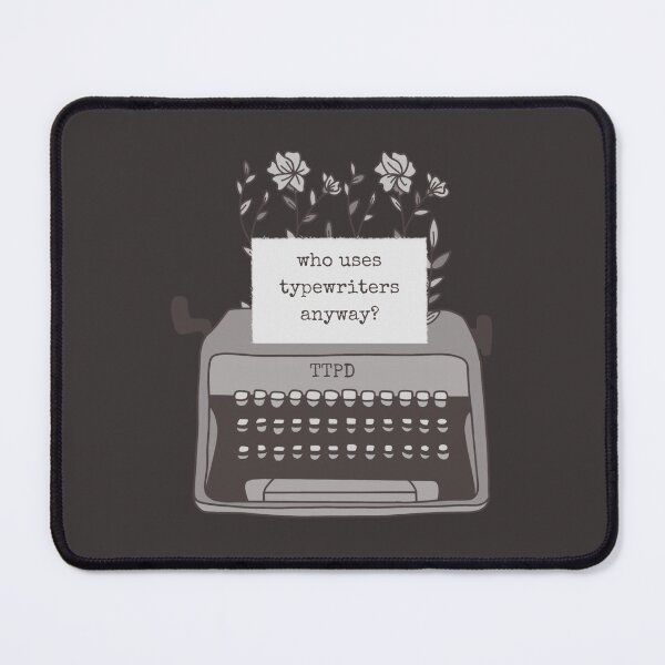 Item preview, Who uses typewriters anyway? designed and sold by erikannegarcia.