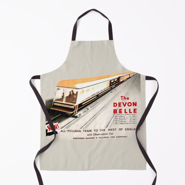 Item preview, DEVON BELLE TRAIN - advert designed and sold by ThrowbackAds.