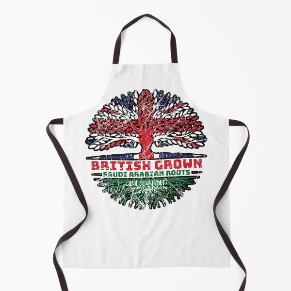 Item preview, Saudi Arabia Saudi Arabian Uk United Kingdom British Tree Roots Flag designed and sold by FlagX.