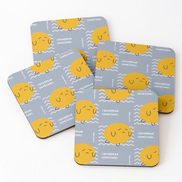 Item preview, I Disappear Sometimes. It's My Thing | Cute Character Illustrations | Funny Design designed and sold by RM-Journey.