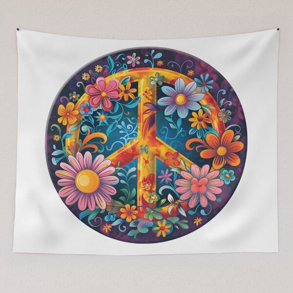 Item preview, Floral Peace: Blossom Bliss designed and sold by AI-Only Creations.