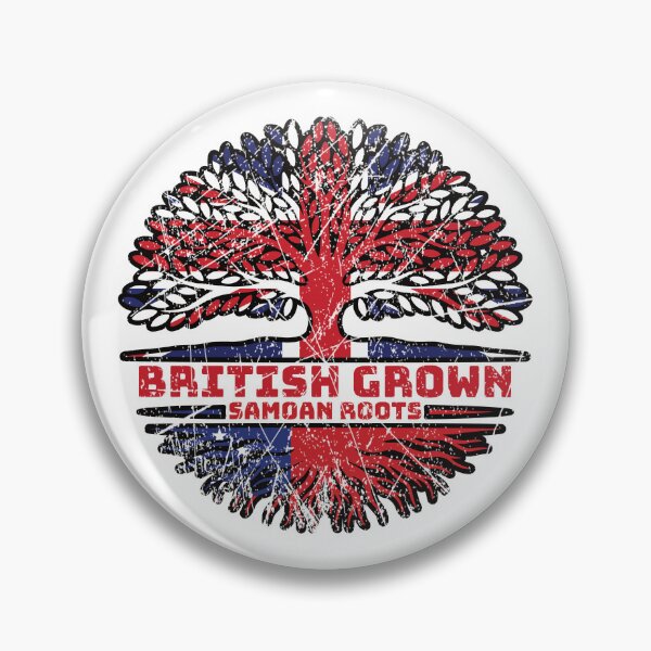 Item preview, Samoa Samoan Uk United Kingdom British Tree Roots Flag designed and sold by FlagX.