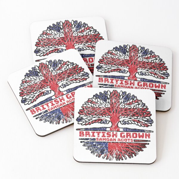 Item preview, Samoa Samoan Uk United Kingdom British Tree Roots Flag designed and sold by FlagX.