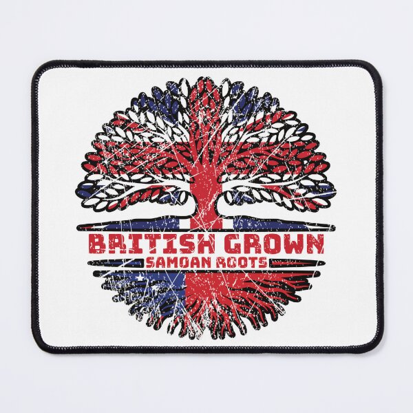 Item preview, Samoa Samoan Uk United Kingdom British Tree Roots Flag designed and sold by FlagX.