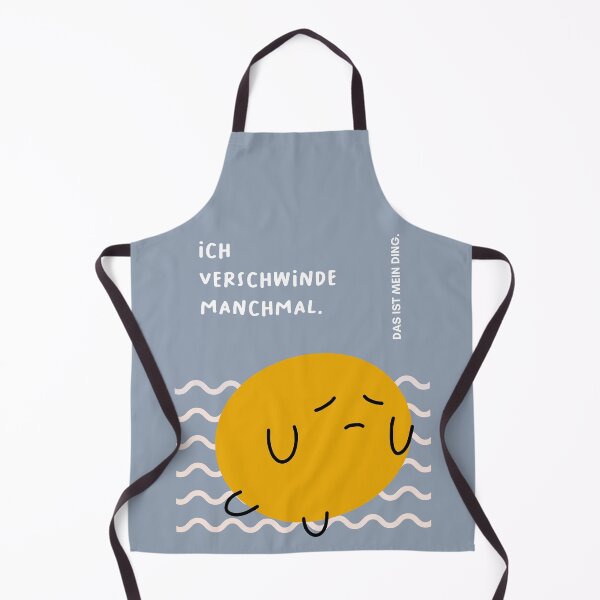 Item preview, Ich verschwinde manchmal. Das ist mein Ding | Cute Character Illustrations | Funny Design designed and sold by RM-Journey.