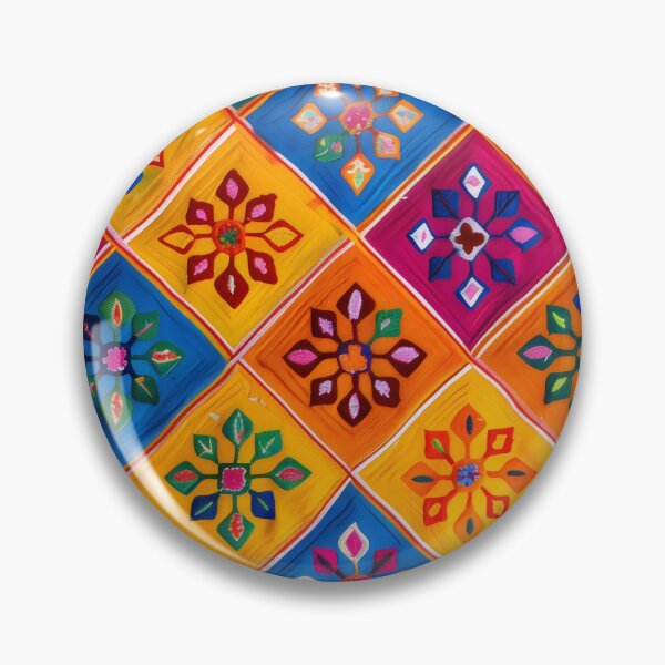 Item preview, Punjabi phulkari inspired design designed and sold by CulturalVibes.