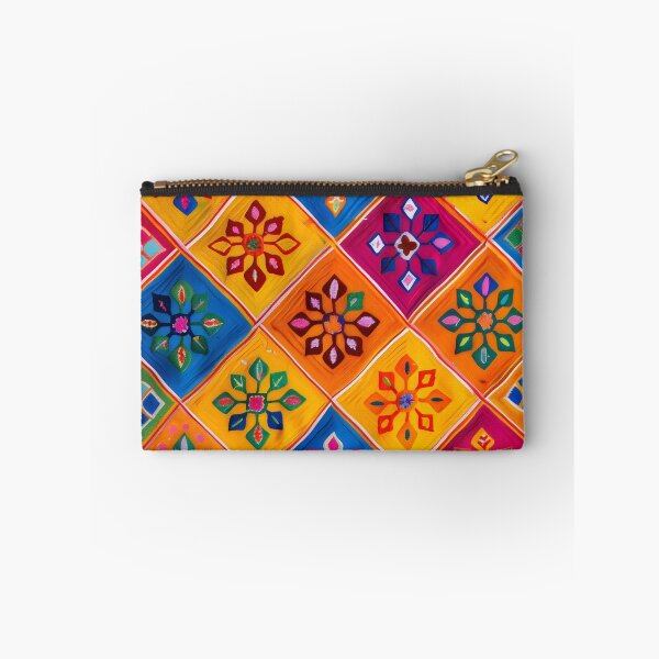 Item preview, Punjabi phulkari inspired design designed and sold by CulturalVibes.