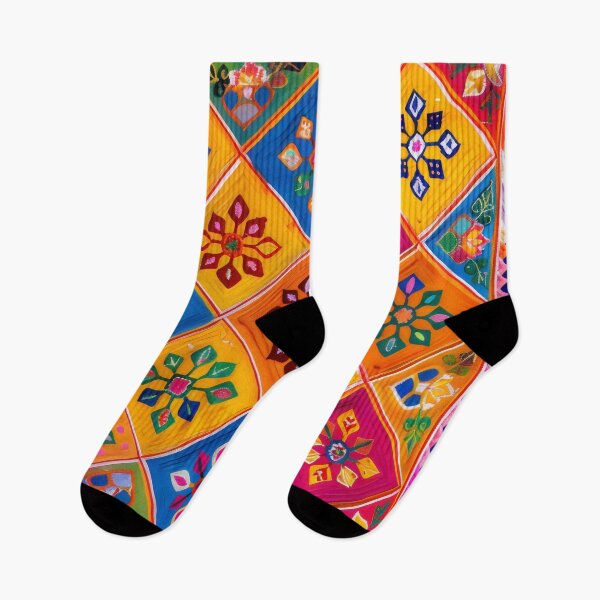 Item preview, Punjabi phulkari inspired design designed and sold by CulturalVibes.