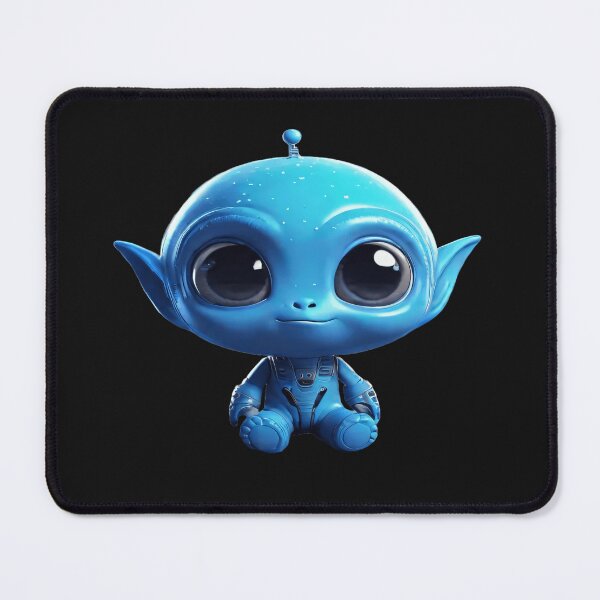 Item preview, Astro the blue alien friend designed and sold by WintyArts.