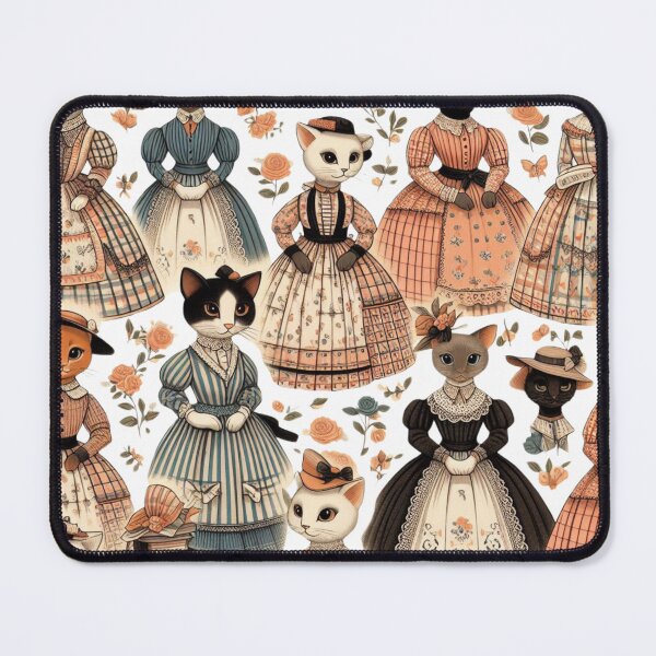 Item preview, Fashionable Felines | Cats Dressed to Purrfection in Stylish Frocks designed and sold by litchick1977.