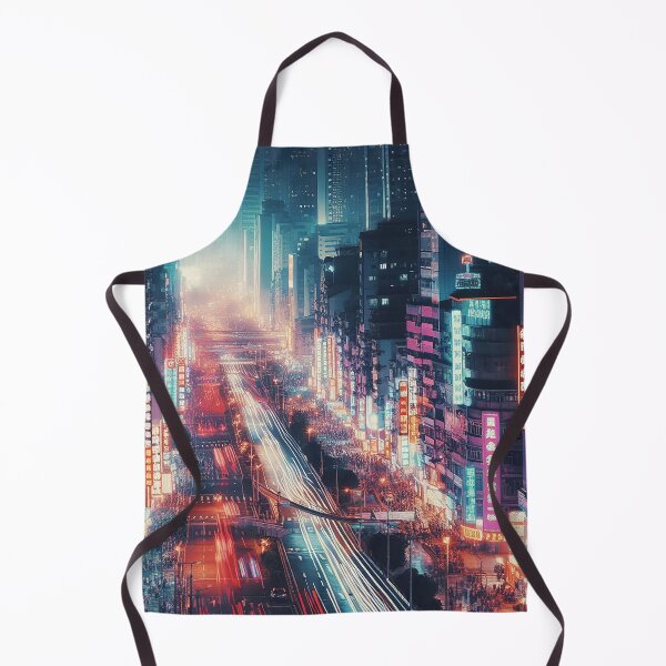 Item preview, Streams of light in the night city designed and sold by Cerberus-Art.