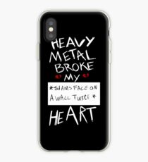 Fall Out Boy Centuries - Heavy Metal Broke My Heart iPhone Case