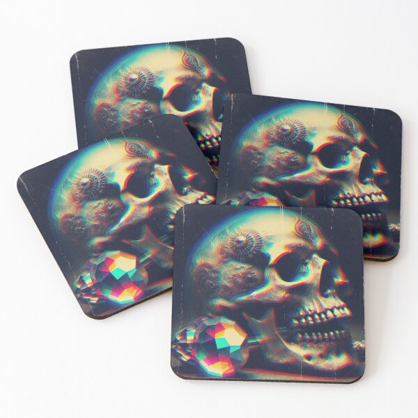 Item preview, Skull and Crystal designed and sold by Donkey's Salad.