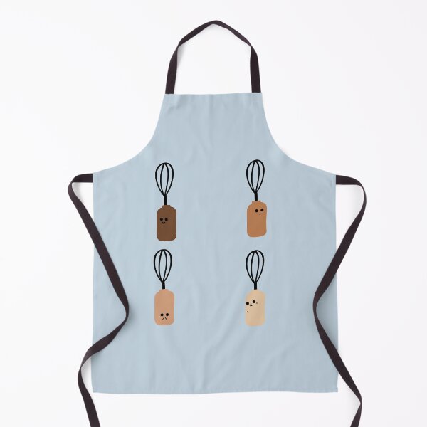 Item preview, Cute Cartoon Whisks with Expressive Faces Illustration | Kitchen Tool | Blue Background designed and sold by RM-Journey.
