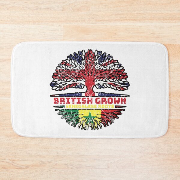 Item preview, Senegal Senegalese Uk United Kingdom British Tree Roots Flag designed and sold by FlagX.