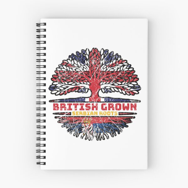 Item preview, Serbian Serbia Uk United Kingdom British Tree Roots Flag designed and sold by FlagX.