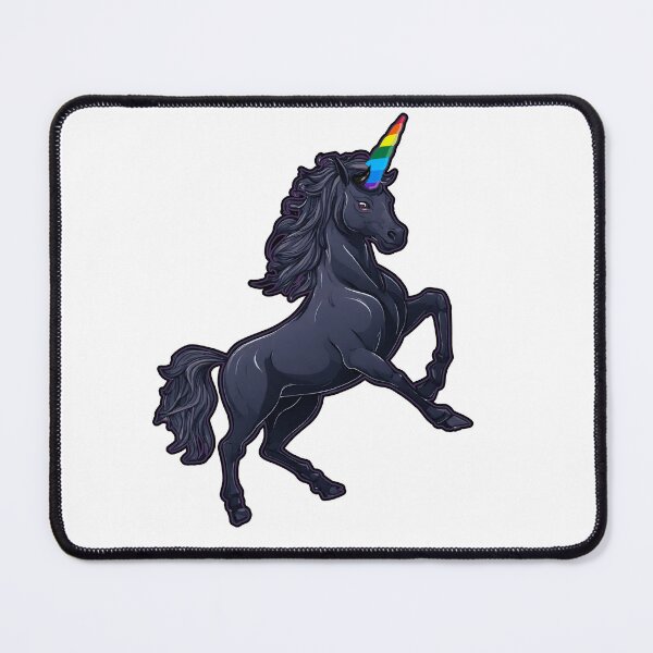 Item preview, Unicorn with a rainbow horn designed and sold by ZimnyDran.