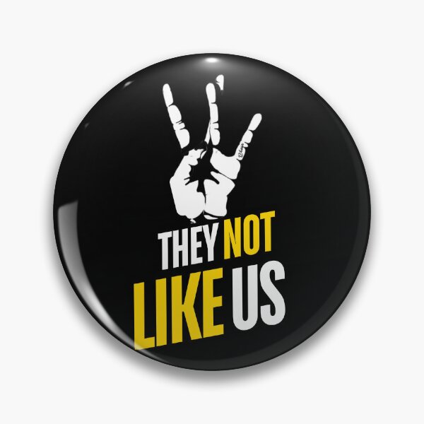 Item preview, They Not Like Us Gold Hip Hop Music Quote | Kendrick music designed and sold by Zuriel Hargrove.