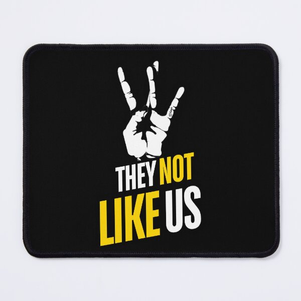 Item preview, They Not Like Us Gold Hip Hop Music Quote | Kendrick music designed and sold by Zuriel Hargrove.
