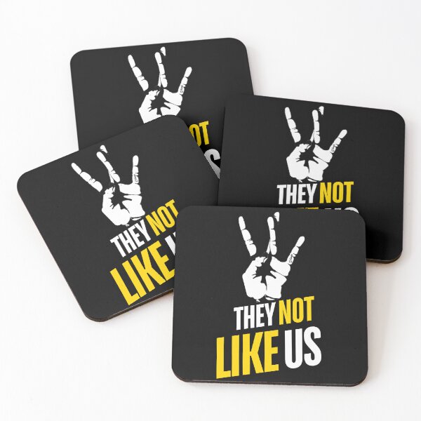 Item preview, They Not Like Us Gold Hip Hop Music Quote | Kendrick music designed and sold by Zuriel Hargrove.