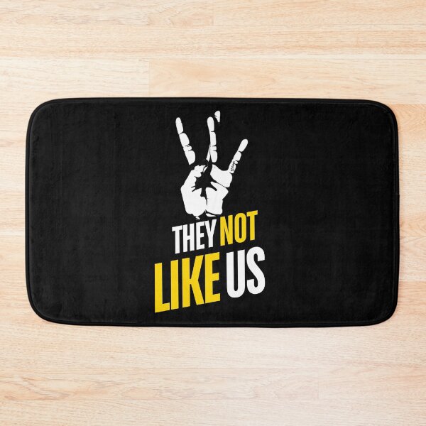 Item preview, They Not Like Us Gold Hip Hop Music Quote | Kendrick music designed and sold by Zuriel Hargrove.