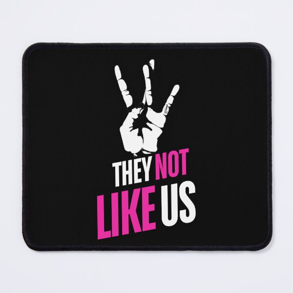 Item preview, They Not Like Us Pink Hip Hop Music Quote | Kendrick music designed and sold by Zuriel Hargrove.