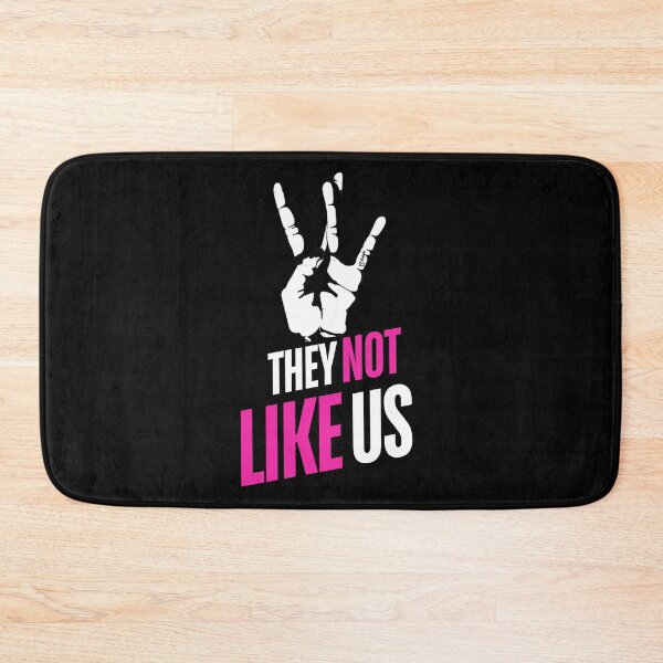 Item preview, They Not Like Us Pink Hip Hop Music Quote | Kendrick music designed and sold by Zuriel Hargrove.