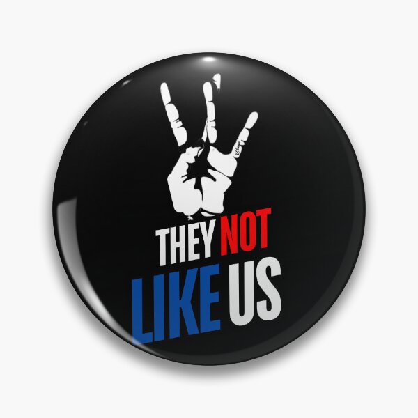 Item preview, They Not Like Us Red Blue Hip Hop Music Quote | Kendrick music designed and sold by Zuriel Hargrove.