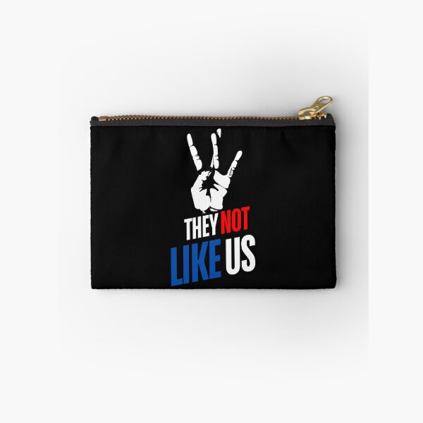 Item preview, They Not Like Us Red Blue Hip Hop Music Quote | Kendrick music designed and sold by Zuriel Hargrove.