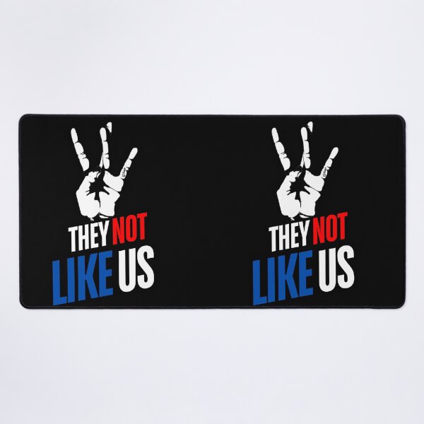 Item preview, They Not Like Us Red Blue Hip Hop Music Quote | Kendrick music designed and sold by Zuriel Hargrove.