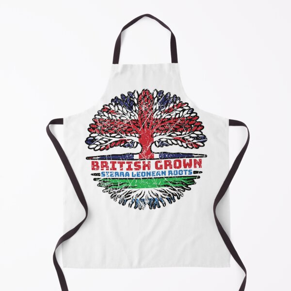 Item preview, Sierra Leone Sierra Leonean Uk United Kingdom British Tree Roots Flag designed and sold by FlagX.