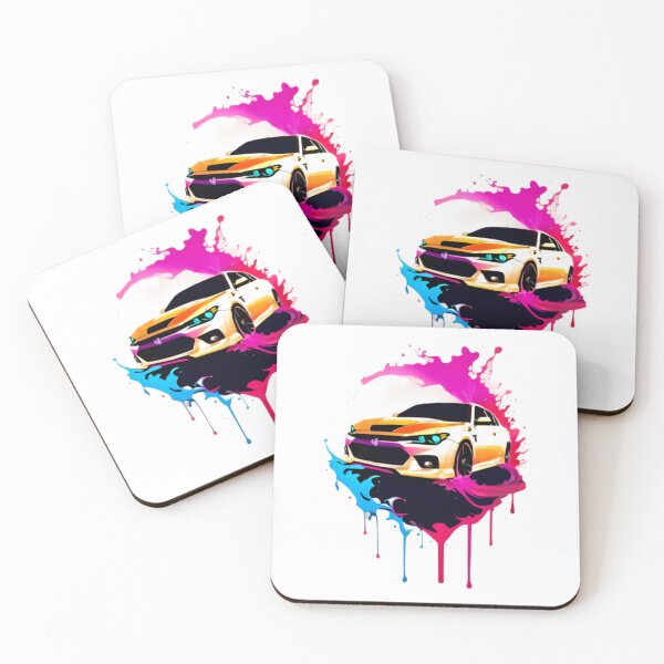 Item preview, Vibrant Splash Art Concept Car designed and sold by cybersalegoods.