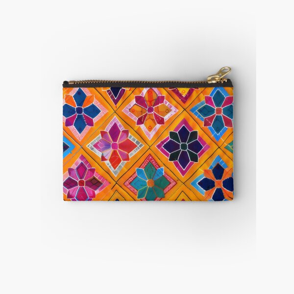 Item preview, Punjabi phulkari inspired pattern designed and sold by CulturalVibes.