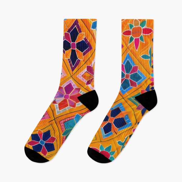 Item preview, Punjabi phulkari inspired pattern designed and sold by CulturalVibes.