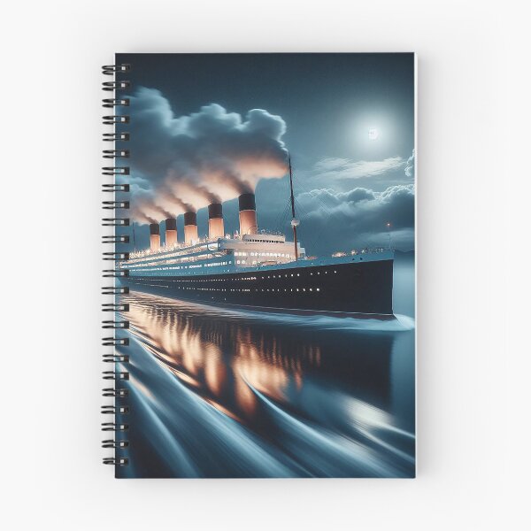 Item preview, Moonlight Over Ocean Liner designed and sold by Cerberus-Art.