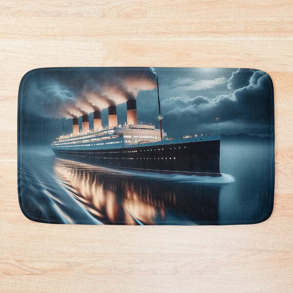 Item preview, Moonlight Over Ocean Liner designed and sold by Cerberus-Art.