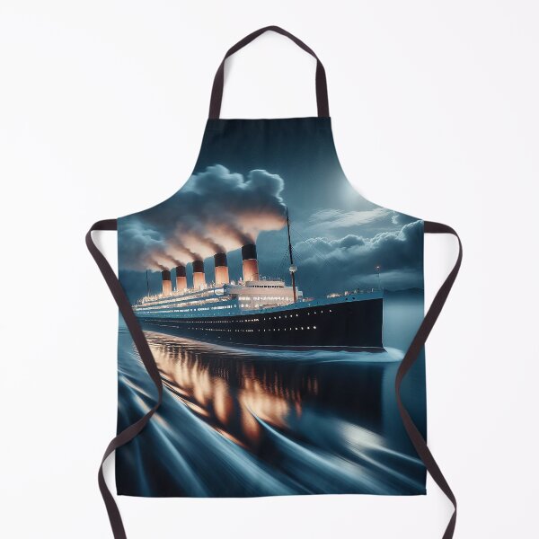 Item preview, Moonlight Over Ocean Liner designed and sold by Cerberus-Art.
