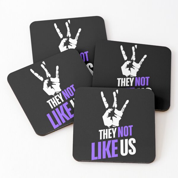 Item preview, They Not Like Us Purple Hip Hop Music Quote | Kendrick music designed and sold by Zuriel Hargrove.