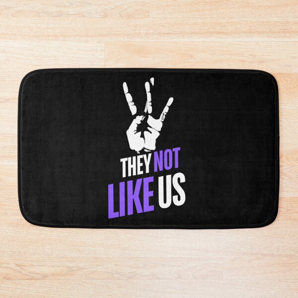 Item preview, They Not Like Us Purple Hip Hop Music Quote | Kendrick music designed and sold by Zuriel Hargrove.