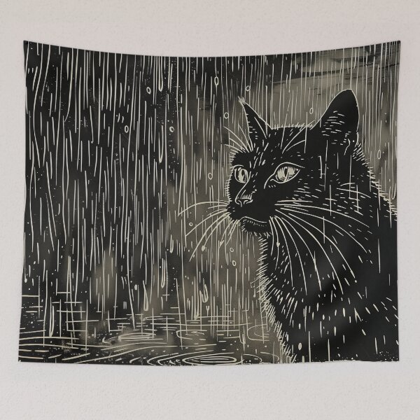 Item preview, Downpour Kitty designed and sold by wyntera.