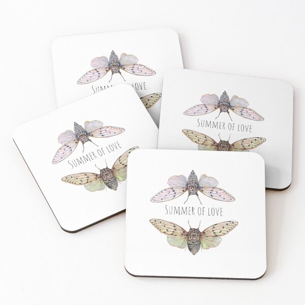 Item preview, Cicada,Summer of Love designed and sold by Roy & Tiffany.