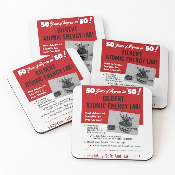 Item preview, GILBERT ATOMIC ENERGY LAB! designed and sold by ThrowbackAds.