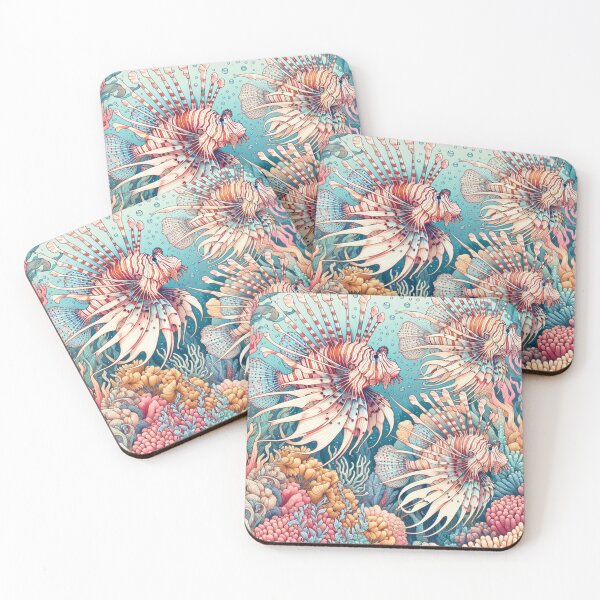 Item preview, Fish Lionfish Animal Rights Design designed and sold by FeatSky.