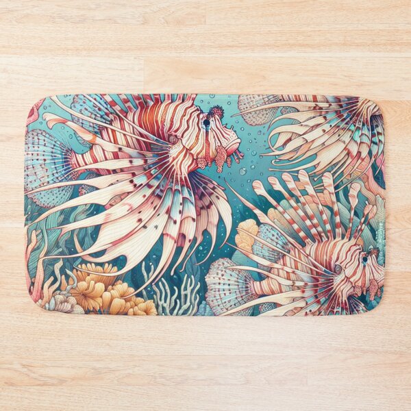 Item preview, Fish Lionfish Animal Rights Design designed and sold by FeatSky.